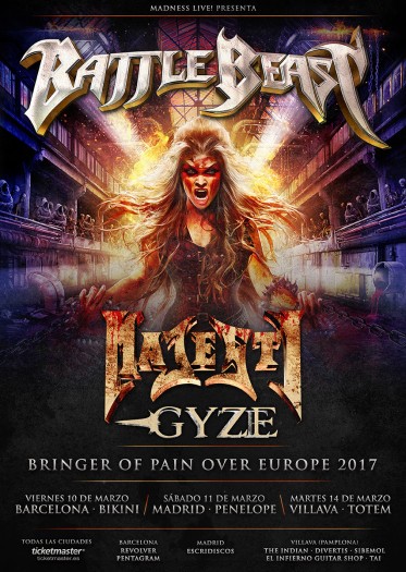 Battle Beast cartel 2017