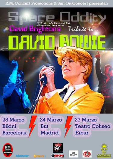 David Bowie experience cartel 2017