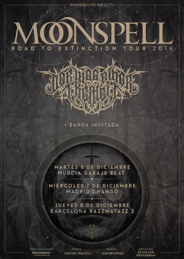 Moonspell cartel 2016