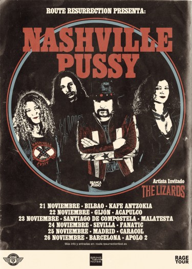 Nashville Pussy cartel 2017